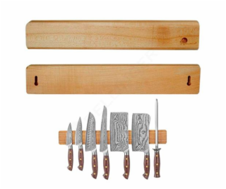 Lišta Dellinger stylová magnetická na nože z akáciového d...