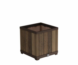 Květináč Keter Deco Square walnut