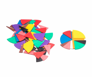 Wissner Kruhové výseče pro výuku zlomků 71 ks