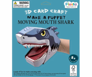 Fiesta Crafts Kreativní sada 3D loutka Žralok