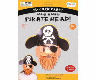 Fiesta Crafts Kreativní sada 3D maska Pirát
