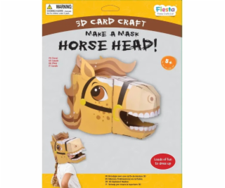 Fiesta Crafts Kreativní sada 3D maska Kůň