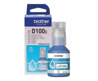 BROTHER INK BT-D100C cyan pro T23x, T43x, T53x, T73x, T93...