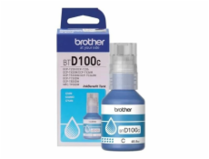 BROTHER INK BT-D100C cyan pro T23x, T43x, T53x, T73x, T93x cca 5000 stránek - INKTANK
