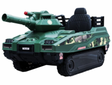 BLUETOUCH elektrický dětský tank/ rychlost 4 km/h/ provozní doba 45 min/ zelený