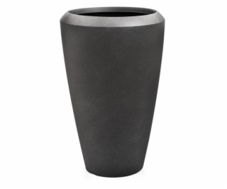 Květináč G21 Coal Oval 55 x 55 x 86,3