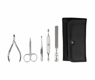 Zwilling CLASSIC INOX Press Stud Case, black, 5 pcs.