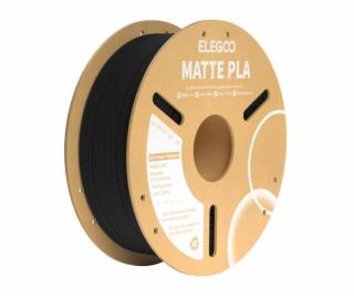 Filament PLA Matte ELEGOO (Czarny)
