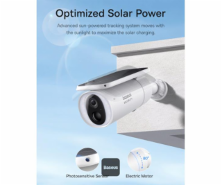 Baseus Security S1 Outdoor Kamera 2K Weiß