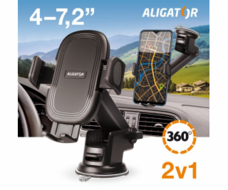 Držák do auta s výsuvným ramenem HA21 Aligator Multi na č...