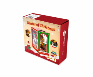 2Kids Toys 3D skládačka Zarážka na knihy Bílé Vánoce