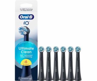 Oral-B iO Ultimate Clean Black 6ks