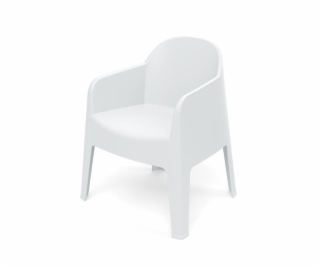 Židle zahradní MILANE 680x600x805mm - bílá