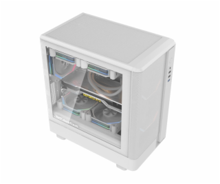 Počítačová skříň DARKFLASH DB330M Mesh White