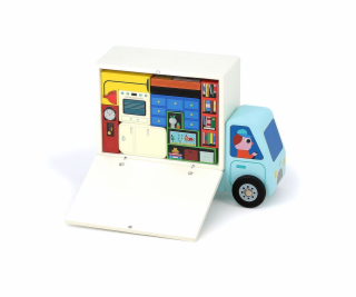 Vilac Dřevěná logická hra Nalož to správně! Stěhováci