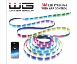 WG - Chytrý LED pásek WG18, 3 metry, s aplikaci, IP 65, U...