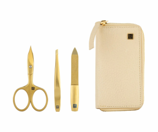 Zwilling Maniküre Pediküre Set 3tlg. mit Nagelschere, Leder