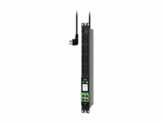 APC EasyPDU EPDU2016M - Rozvodná jednotka PDU (k montáži na regál) - merený - AC 230 V - 3680 VA - 1 fáze - Ethernet 10/100/1000, serial, USB - výstupní konektory: 8 (power IEC 60320 C13) - 1U - 19  -
