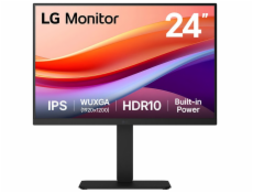 LG MT IPS LCD 23,8  24BA55W-B - IPS panel, 1920x1200, 75Hz, HDMI, DP, USB 2.0, repro, pivot