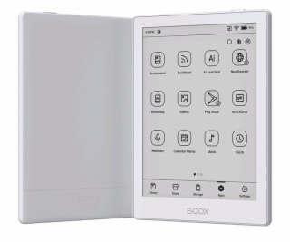 E-book ONYX BOOX GO 6, bílá, 6  Carta 1300, 32GB, Bluetoo...