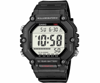 Casio Pánské hodinky AE-1600H-1AVDF + KRABIČKA