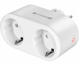 Smart dvojzásuvka KRUGER & MATZ Connect P5 White WiFi Tuya