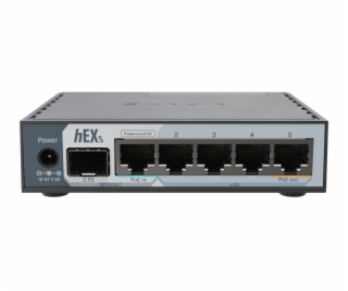 RouterBoard Mikrotik hEX S (2025) 5x GLAN, 1x PoE in, 1x ...