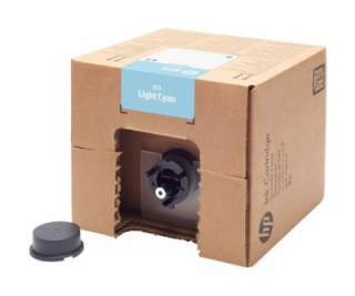 HP 873 - 3 L - světle azurová - originální - Latex - inko...