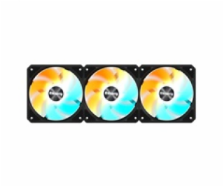 GIGABYTE ventilátor EZ CHAIN RVS FAN 3-PACK, 3x120mm, černá