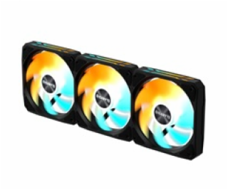 GIGABYTE ventilátor EZ CHAIN FAN 3-PACK, 3x120mm, černá