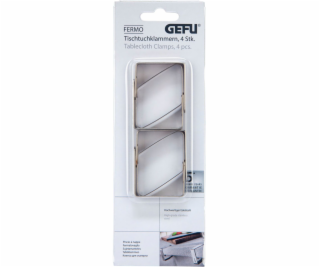 Gefu Table Cloth Clamps 4 pcs. Inox