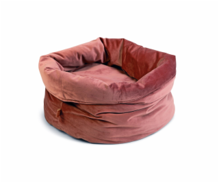 Designed by Lotte Pelíšek pro kočky Fluco růžový 45x35x45cm