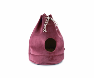 Designed by Lotte Pelíšek pro kočky Vilar růžový 45x60x45cm