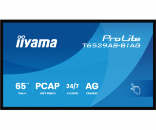 iiyama ProLite T6529AS-B1AG - 65  Trída úhloprícky (64.5 ...