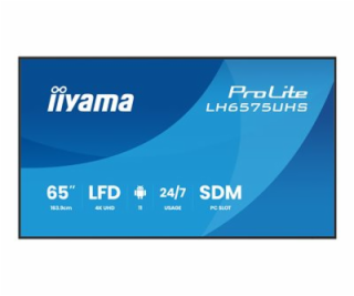 iiyama ProLite LH6575UHS-B2AG - 65  Trída úhloprícky (64....