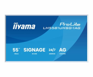 iiyama ProLite LH5581UHSG-1AG - 55  Trída úhloprícky (54....