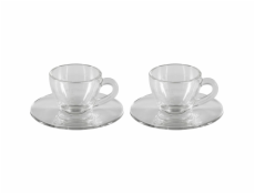 Bialetti Moka-Cup Set Glass ISTITUZIONALE 2 Cups