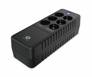 Conceptronic ZEUS09E 850VA 490W Office UPS, Schuko