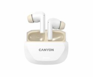 CANYON headset HEXAGON 7 TWS ANC+ENC Wireless Charge Whit...
