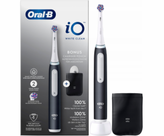 Oral-B iO3 White Clean magnetický zubní kartáček černá če...
