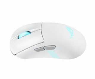 ASUS myš ROG Keris II Origin, bezdrátová herní myš, bílá