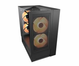 COUGAR PC skříň OMNYX Black Mid Tower Mesh Front Panel 2 ...