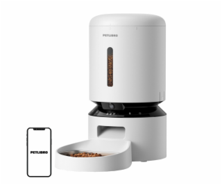 Dávkovač krmiva Petlibro Granary s kamerou, 5 l (bílý)