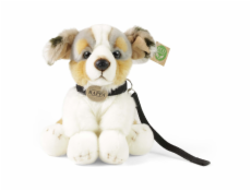 Rappa Plyšový pes australský ovčák s vodítkem 28 cm ECO-FRIENDLY