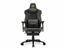 COUGAR herní židle ARMOR EVO M - černá/gold - s podnožkou