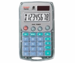 REBELL kalkulačka - Starlet BX - průhledná / krabička