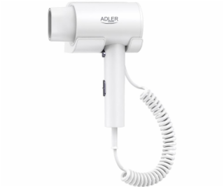 ADLER AD 2285, Fén na vlasy 2000W, biely