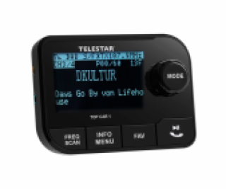 Telestar TOP CAR 1 DAB+ adaptér do auta, Bluetooth, FM tr...