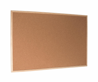 Esselte Korková tabule s dřevěným rámem 60 x 80 cm