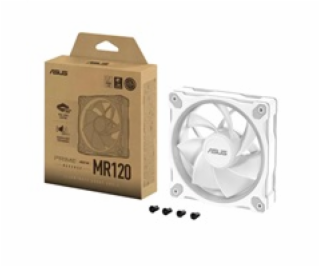 ASUS Ventilátor PRIME MR120 ARGB Reverse, 1x120mm, bílá